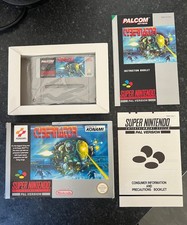 Konami Cybernator Super Nintendo SNES Boxed Complete PAL Mint Condition Rare UK