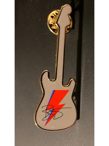 David bowie guitar - bowie, badge