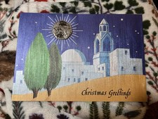 Isle Of Man Manx 1987 Christmas 50p Thorneycroft Bus