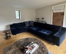 Navy velvet habitat - navy,