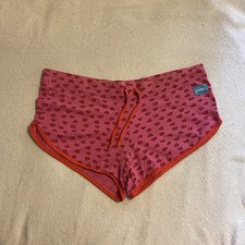 The Smurfs Pink Hear Pyjama Shorts Size Medium