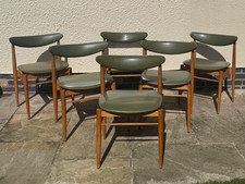 Set of 6 stunning danish mid