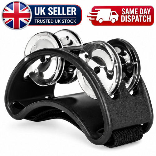 Foot tambourine percussion - tambourine,