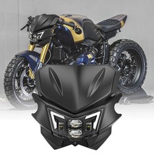 Led headlights drls black - led,