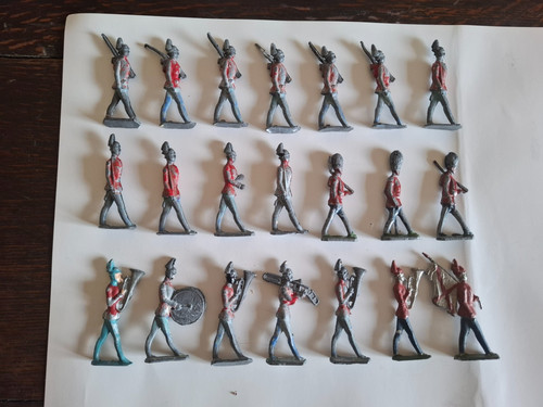 Flat type lead toy - toy, soldiers