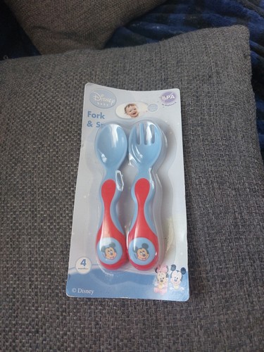 Mickey mouse fork spoon - mouse, set
