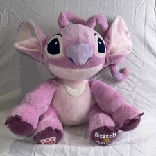 Build A Bear, Lilo & Stitch Angel Sings Happy Birthday On Foot Button Plush