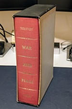 War and Peace - Leo Tolstoy - Folio Society - Leather binding - 1978 - slip case