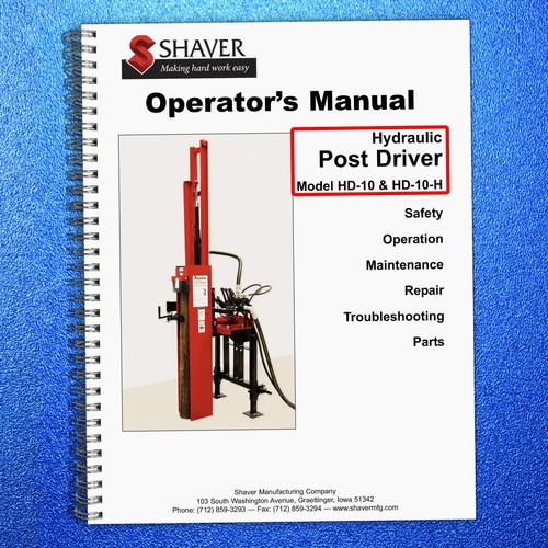 Shaver 10 h hydraulic - hd-10,