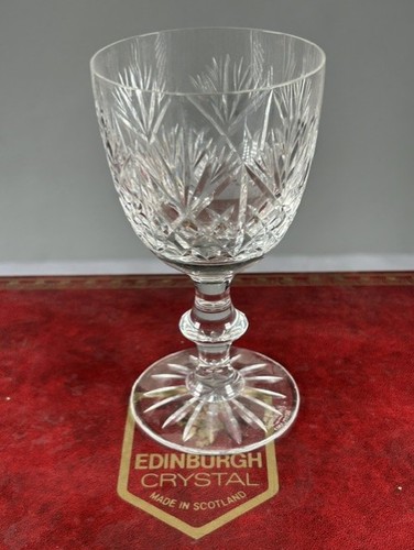 Edinburgh crystal wine glasses - wine,