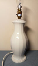 Art Deco 1920s Rosenthal White Porcelain Table Lamp Maria Pattern