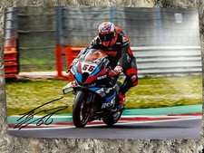 TOM SYKES HAND SIGNED 12x8