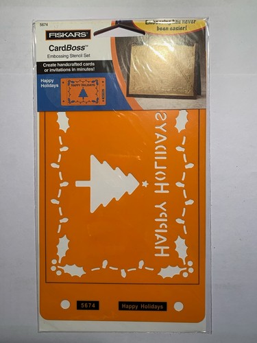 Fiskars cardboss embossing - fiskars,