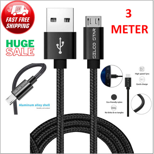 Micro usb data - 3m, sync