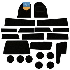 Fits Ford Transit Custom Dash and Door Pocket 2019-2023 Tailored Mat Set