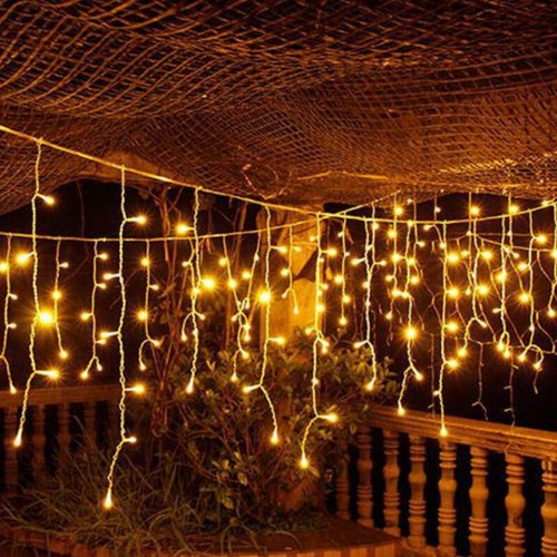 Led curtain icicle lights - led,
