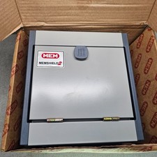 MEM Memshield 2 BMXDC6 6 Way 35mm DIN Rail Enclosure NOS Plain Door