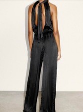 Zara Satin Effect Wrinkle Look