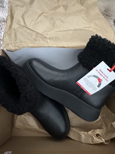 Fitflop fleece boots size - boots, uk