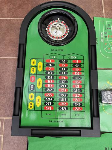 Casino set roulette - 7-in-1,