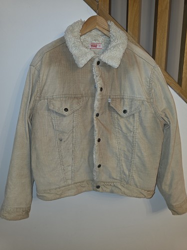 Vintage levi sherpa lined - vintage, levi's