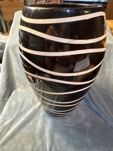 Contemporary vase black with - vase,