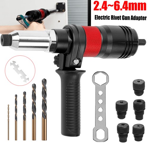 Electric drill rivet - drill,