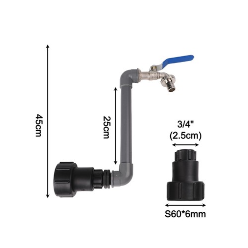 For tank container - ibc, adapter