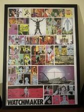 Watchman Comic Book Style Poster Wall Art Print  50x70 cm