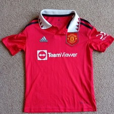 Man Utd Football Club 22/23 Home Shirt - Youth 9/10 Years