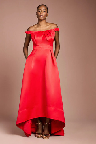 Coast flame red line - a-line, dress