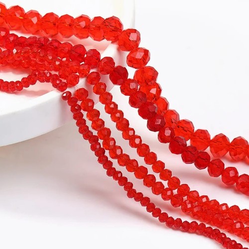 Rondelle round czech crystal - rondelle,
