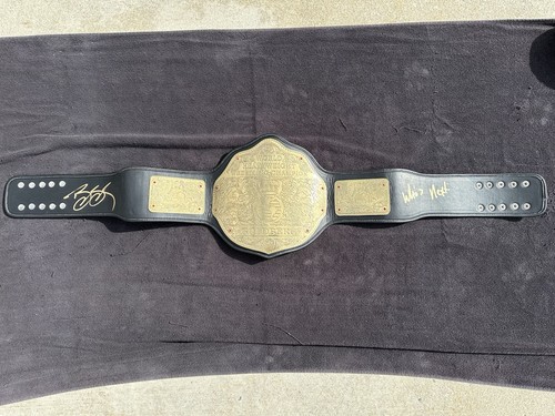 Bill goldberg signed wcw - goldberg, wwe