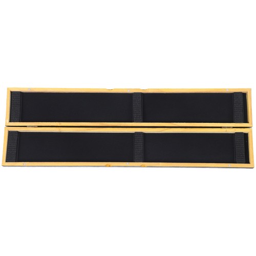Black wooden fishing floats - black,