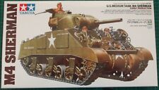 1/35 TAMIYA US M4 SHERMAN TANK. COMPLETE.