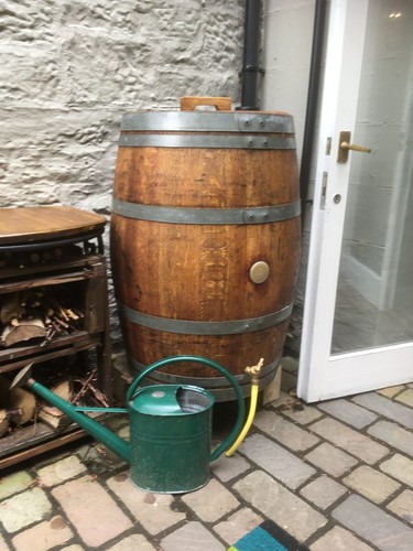 Oak wine barrel water - wine,