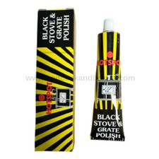 Black Stove and Grate Polish Hotspot 75ml Tube Water Based Rich Black Finish