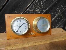 Marpro Brass Bulkhead Clock /