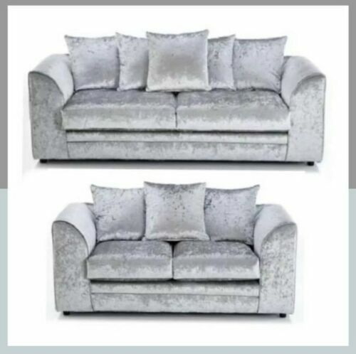 Crushed velvet sofa - crushed, corner