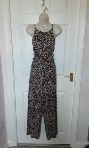 Jumpsuit leopard print - , wide