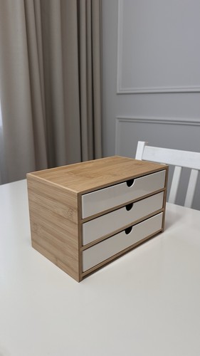 Bamboo desktop storage - bamboo,