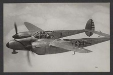 WWII Aircraft Photo Postcard