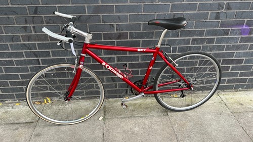 Orange bicycle bike - orange, p7