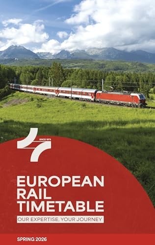European rail timetable spring - rail,