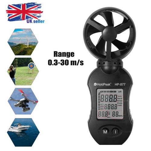Digital lcd anemometer - lcd,