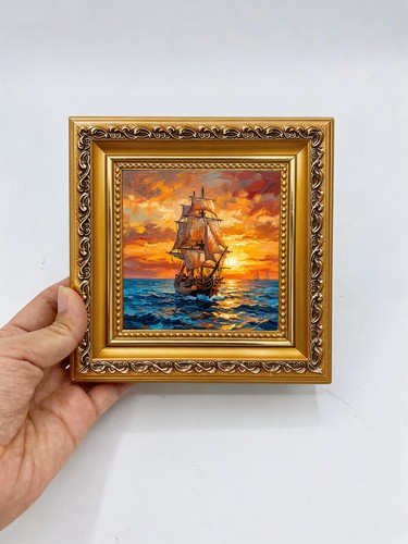 Vintage sailing ship ocean - sailing,