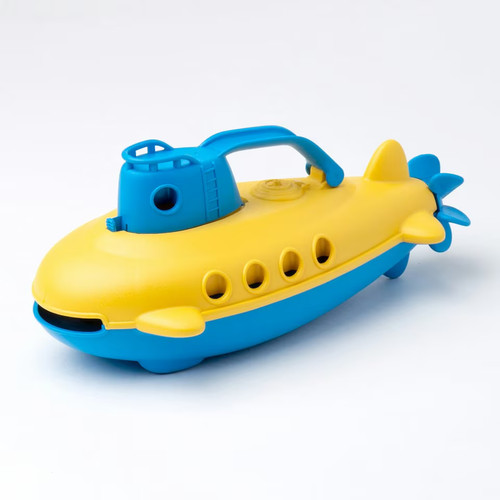 Green toys submarine with - green,