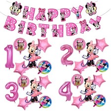 Minnie mouse balloons foil set