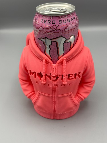 Monster energy pink hoodie - monster,