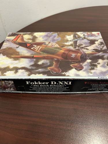 Classic airframes fokker xxi - fokker, d.xxi
